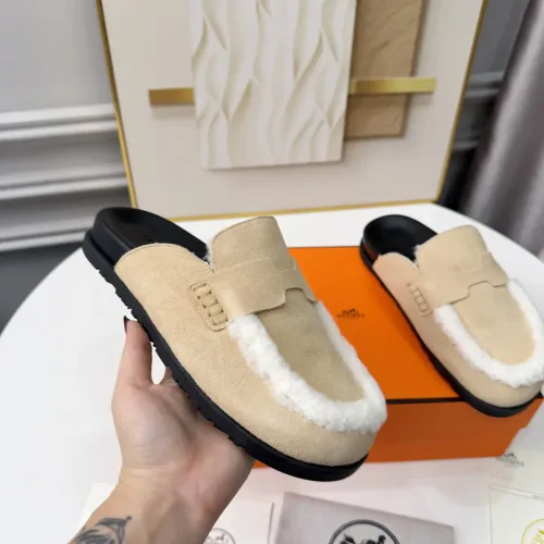 Replica Hermes Slippers For Women #1409630 $96.00 USD for Wholesale