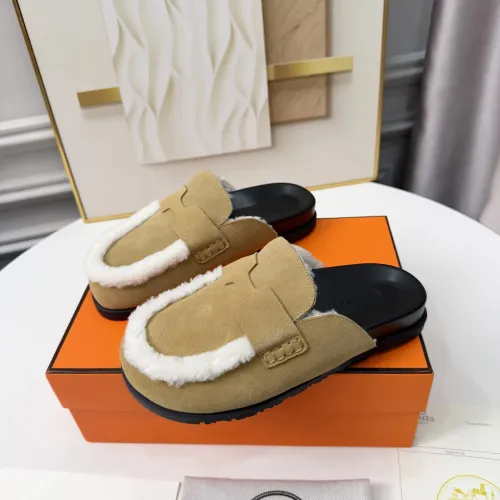 Wholesale Hermes Slippers For Women #1409632 $96.00 USD, Wholesale Quality Replica Hermes Slippers