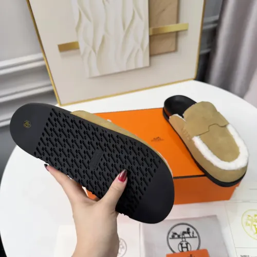 Replica Hermes Slippers For Men #1409633 $96.00 USD for Wholesale