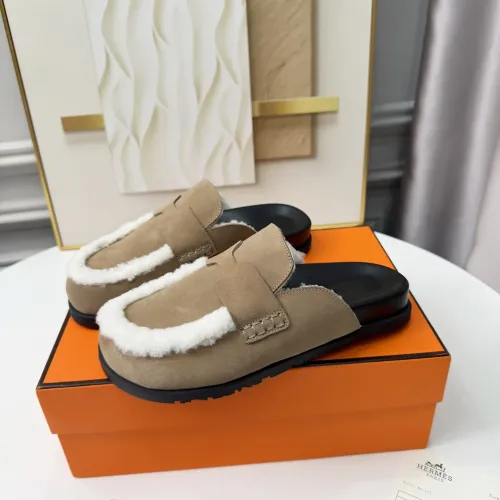 Wholesale Hermes Slippers For Men #1409639 $96.00 USD, Wholesale Quality Replica Hermes Slippers