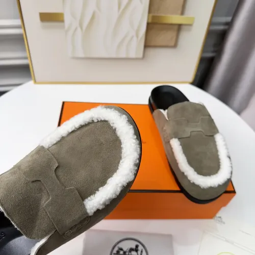 Replica Hermes Slippers For Women #1409642 $96.00 USD for Wholesale