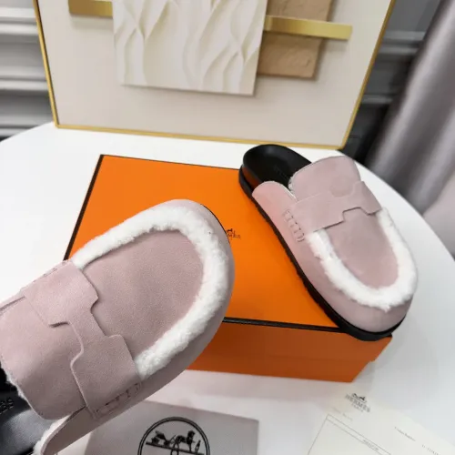 Replica Hermes Slippers For Women #1409644 $96.00 USD for Wholesale
