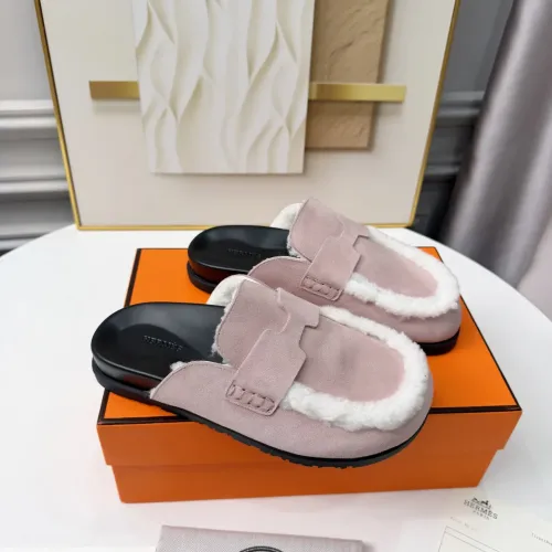 Replica Hermes Slippers For Men #1409645 $96.00 USD for Wholesale