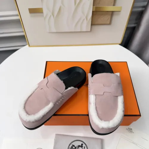 Replica Hermes Slippers For Men #1409645 $96.00 USD for Wholesale