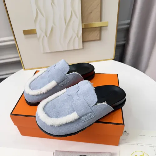 Wholesale Hermes Slippers For Men #1409647 $96.00 USD, Wholesale Quality Replica Hermes Slippers