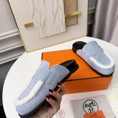 Replica Hermes Slippers For Men #1409647 $96.00 USD for Wholesale