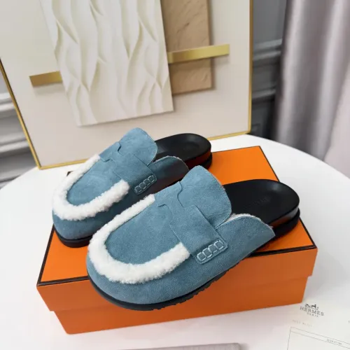 Wholesale Hermes Slippers For Men #1409649 $96.00 USD, Wholesale Quality Replica Hermes Slippers