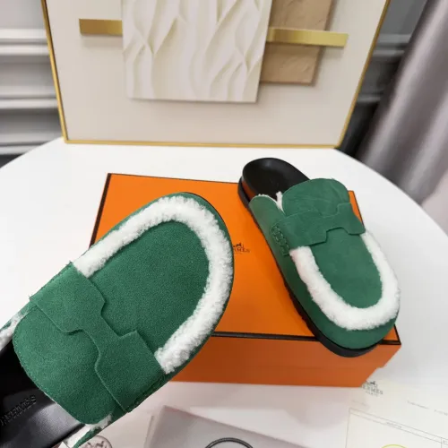 Replica Hermes Slippers For Men #1409651 $96.00 USD for Wholesale