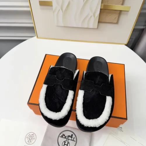 Replica Hermes Slippers For Men #1409653 $96.00 USD for Wholesale