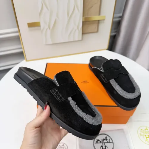Replica Hermes Slippers For Women #1409654 $96.00 USD for Wholesale