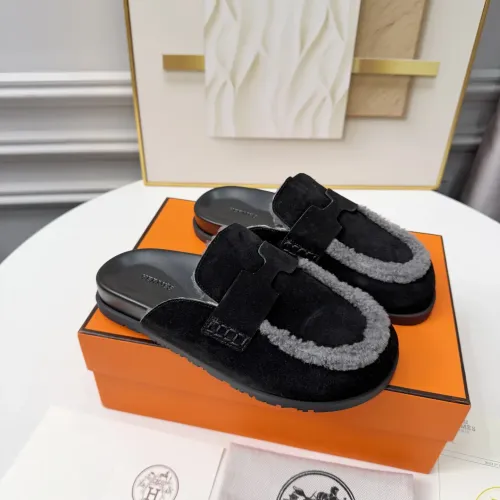 Wholesale Hermes Slippers For Men #1409655 $96.00 USD, Wholesale Quality Replica Hermes Slippers