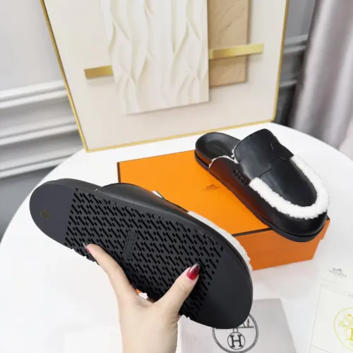 Replica Hermes Slippers For Men #1409657 $96.00 USD for Wholesale