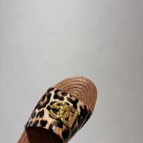 Replica Dolce & Gabbana D&G Slippers For Women #1409658 $88.00 USD for Wholesale