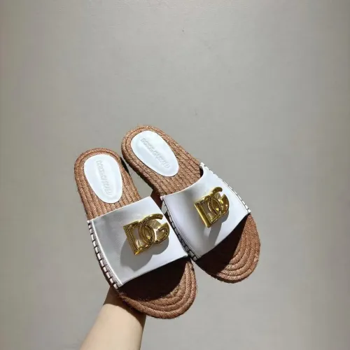 Wholesale Dolce &amp; Gabbana D&amp;G Slippers For Women #1409661 $88.00 USD, Wholesale Quality Replica Dolce &amp; Gabbana D&amp;G Slippers