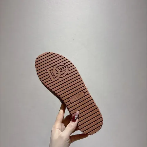 Replica Dolce & Gabbana D&G Slippers For Women #1409662 $88.00 USD for Wholesale