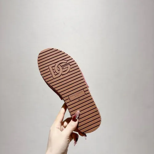 Replica Dolce & Gabbana D&G Slippers For Women #1409663 $88.00 USD for Wholesale