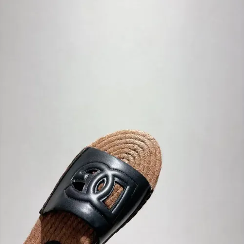 Replica Dolce & Gabbana D&G Slippers For Women #1409667 $88.00 USD for Wholesale