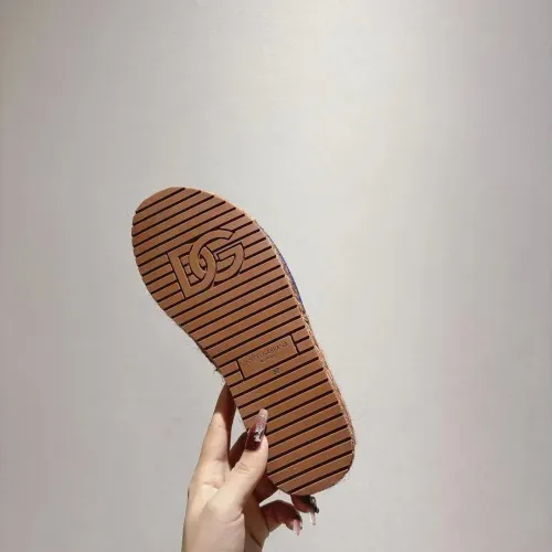 Replica Dolce & Gabbana D&G Slippers For Women #1409671 $88.00 USD for Wholesale