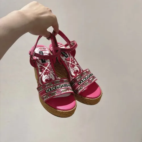 Wholesale Dolce &amp; Gabbana D&amp;G Sandal For Women #1409672 $118.00 USD, Wholesale Quality Replica Dolce &amp; Gabbana D&amp;G Sandal