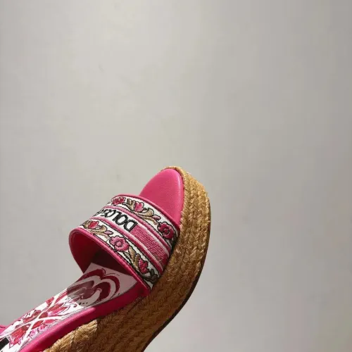 Replica Dolce & Gabbana D&G Sandal For Women #1409672 $118.00 USD for Wholesale