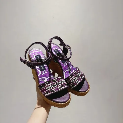 Wholesale Dolce &amp; Gabbana D&amp;G Sandal For Women #1409673 $118.00 USD, Wholesale Quality Replica Dolce &amp; Gabbana D&amp;G Sandal