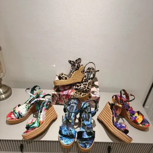 Replica Dolce & Gabbana D&G Sandal For Women #1409678 $118.00 USD for Wholesale
