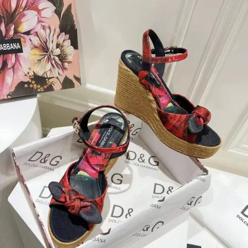 Replica Dolce & Gabbana D&G Sandal For Women #1409680 $118.00 USD for Wholesale