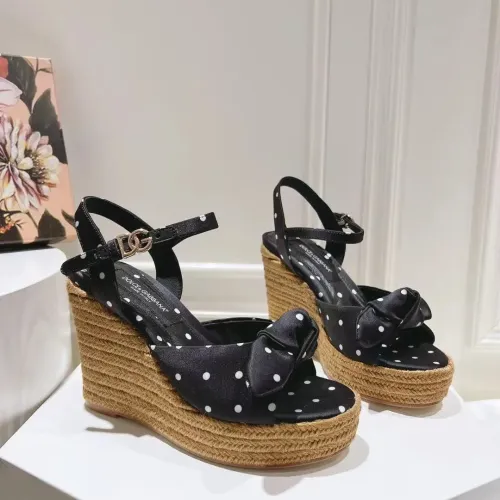Wholesale Dolce &amp; Gabbana D&amp;G Sandal For Women #1409682 $118.00 USD, Wholesale Quality Replica Dolce &amp; Gabbana D&amp;G Sandal