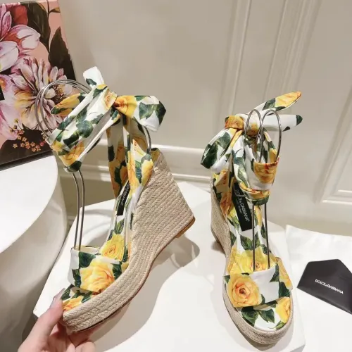 Replica Dolce & Gabbana D&G Sandal For Women #1409684 $118.00 USD for Wholesale