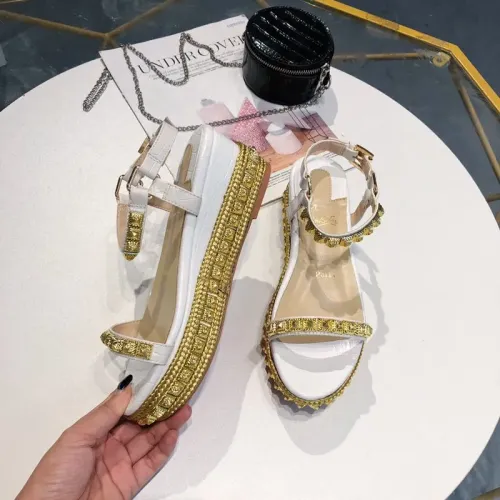 Wholesale Christian Louboutin CL Sandal For Women #1409690 $98.00 USD, Wholesale Quality Replica Christian Louboutin CL Sandal
