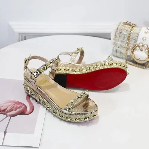 Replica Christian Louboutin CL Sandal For Women #1409705 $98.00 USD for Wholesale