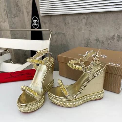 Replica Christian Louboutin CL Sandal For Women #1409740 $98.00 USD for Wholesale