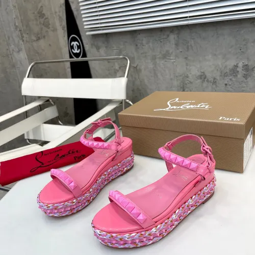 Wholesale Christian Louboutin CL Sandal For Women #1409741 $98.00 USD, Wholesale Quality Replica Christian Louboutin CL Sandal