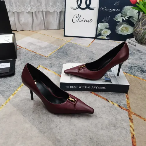 Replica Yves Saint Laurent YSL High-Heeled Shoes For Women #1409760 $118.00 USD for Wholesale