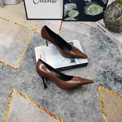 Replica Yves Saint Laurent YSL High-Heeled Shoes For Women #1409761 $118.00 USD for Wholesale