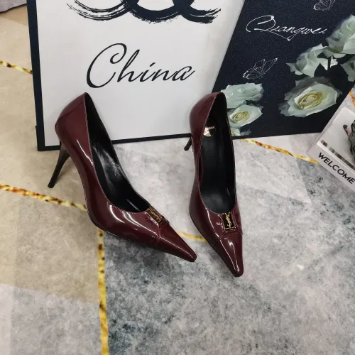 Wholesale Yves Saint Laurent YSL High-Heeled Shoes For Women #1409762 $118.00 USD, Wholesale Quality Replica Yves Saint Laurent YSL High-Heeled Shoes