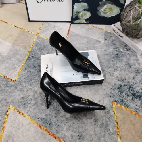 Replica Yves Saint Laurent YSL High-Heeled Shoes For Women #1409763 $118.00 USD for Wholesale