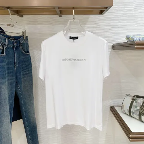 Wholesale Armani T-Shirts Short Sleeved For Men #1409780 $92.00 USD, Wholesale Quality Replica Armani T-Shirts