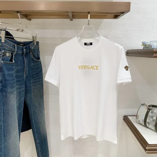 Wholesale Versace T-Shirts Short Sleeved For Men #1409782 $92.00 USD, Wholesale Quality Replica Versace T-Shirts