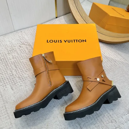 Replica Louis Vuitton Boots For Women #1409916 $125.00 USD for Wholesale