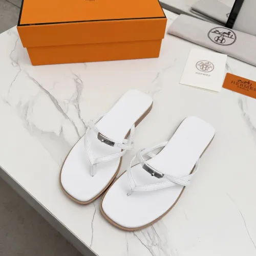 Replica Hermes Slippers For Women #1409938 $82.00 USD for Wholesale