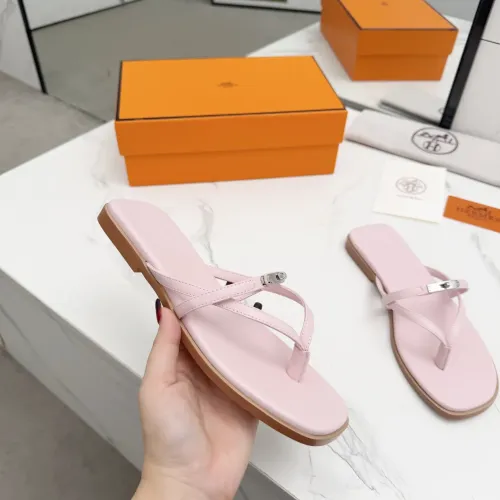 Replica Hermes Slippers For Women #1409939 $82.00 USD for Wholesale