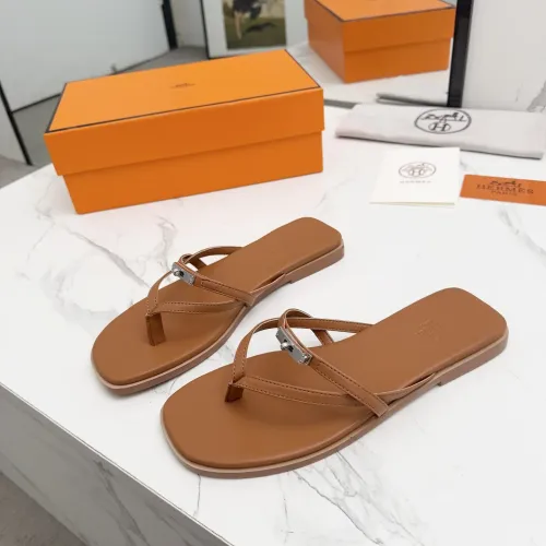 Wholesale Hermes Slippers For Women #1409943 $82.00 USD, Wholesale Quality Replica Hermes Slippers