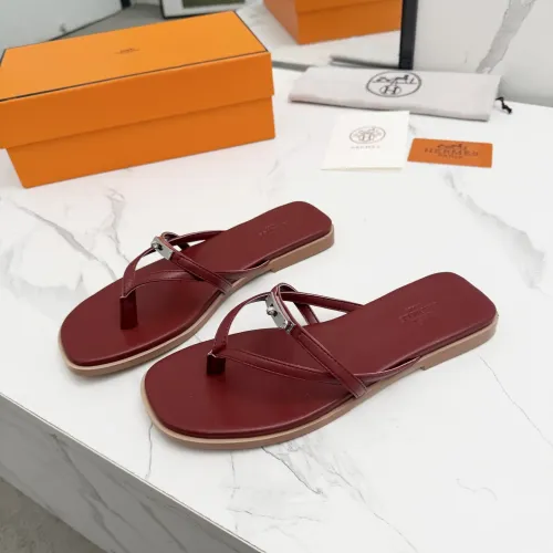 Wholesale Hermes Slippers For Women #1409945 $82.00 USD, Wholesale Quality Replica Hermes Slippers