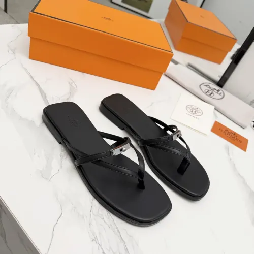 Replica Hermes Slippers For Women #1409947 $82.00 USD for Wholesale