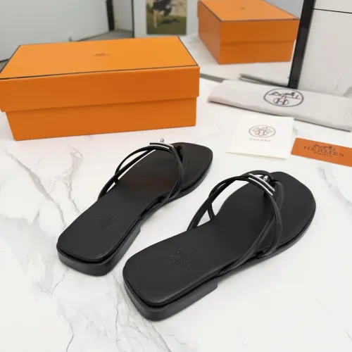 Replica Hermes Slippers For Women #1409947 $82.00 USD for Wholesale