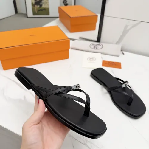 Replica Hermes Slippers For Women #1409947 $82.00 USD for Wholesale