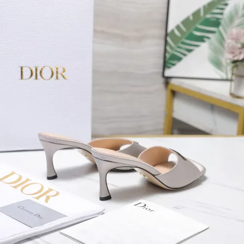 Replica Christian Dior Slippers For Women #1409949 $98.00 USD for Wholesale