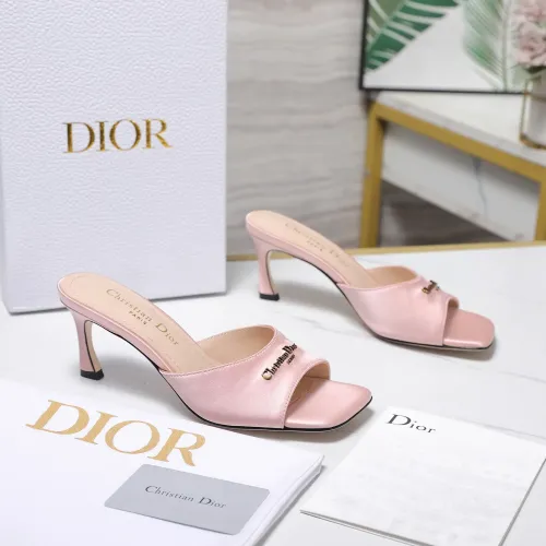 Replica Christian Dior Slippers For Women #1409950 $98.00 USD for Wholesale