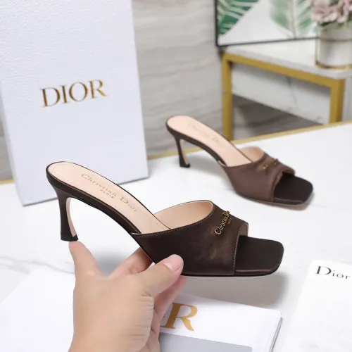 Replica Christian Dior Slippers For Women #1409951 $98.00 USD for Wholesale